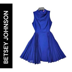 Betsey Johnson Blue Midi Dress